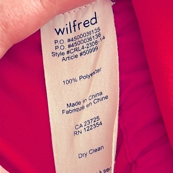 SOLD WILFRED XS ARITZIA Barbie Pink Sleeveless Zip Side Tank Blouse - Picture 8 of 9